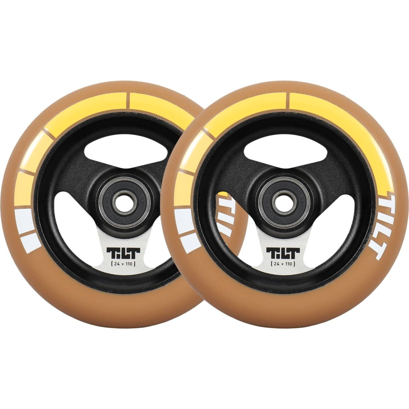 Tilt Stage I Stunt Scooter Rolle 2-Pack - Gold Stripe-ScootWorld.de