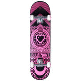 Blueprint Home Heart Komplett-Skateboard - Pink-ScootWorld.de