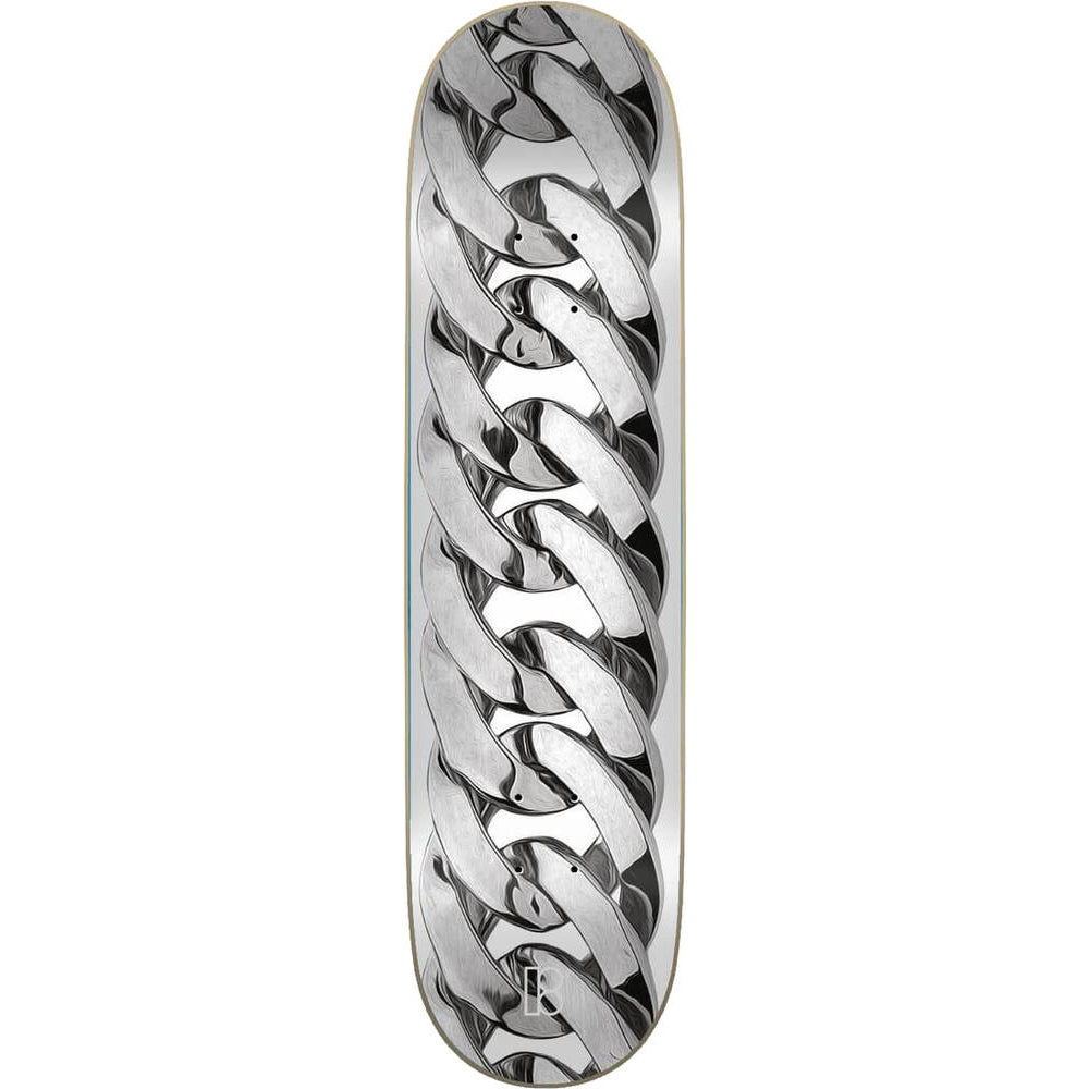 Plan B Chain Skateboard Deck - Chain Silver-ScootWorld.de