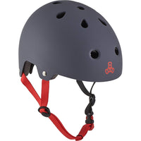 Triple Eight Dual Certified MiPS Skatehelm - Grey-ScootWorld.de