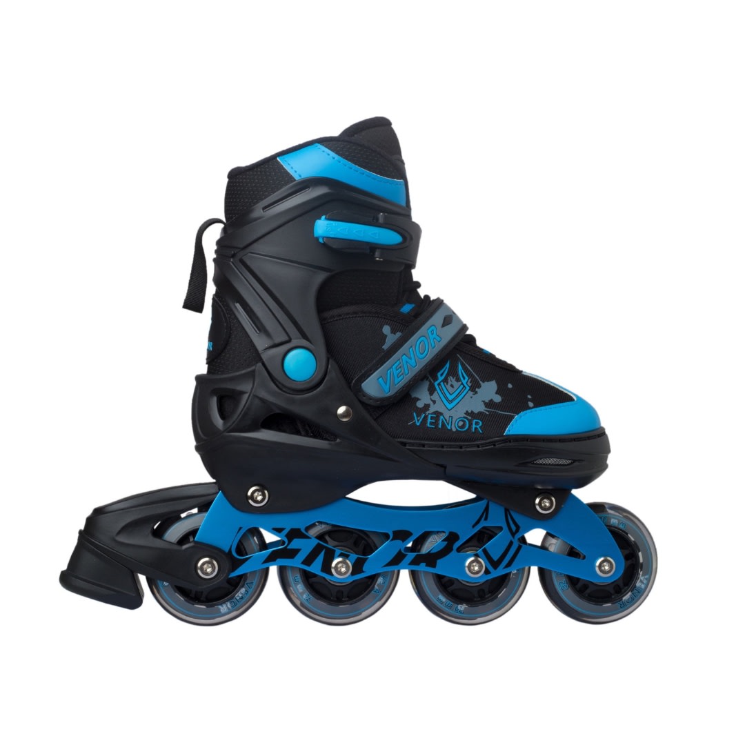 VENOR Ignite LED Inliners - Black/Blue-ScootWorld.de