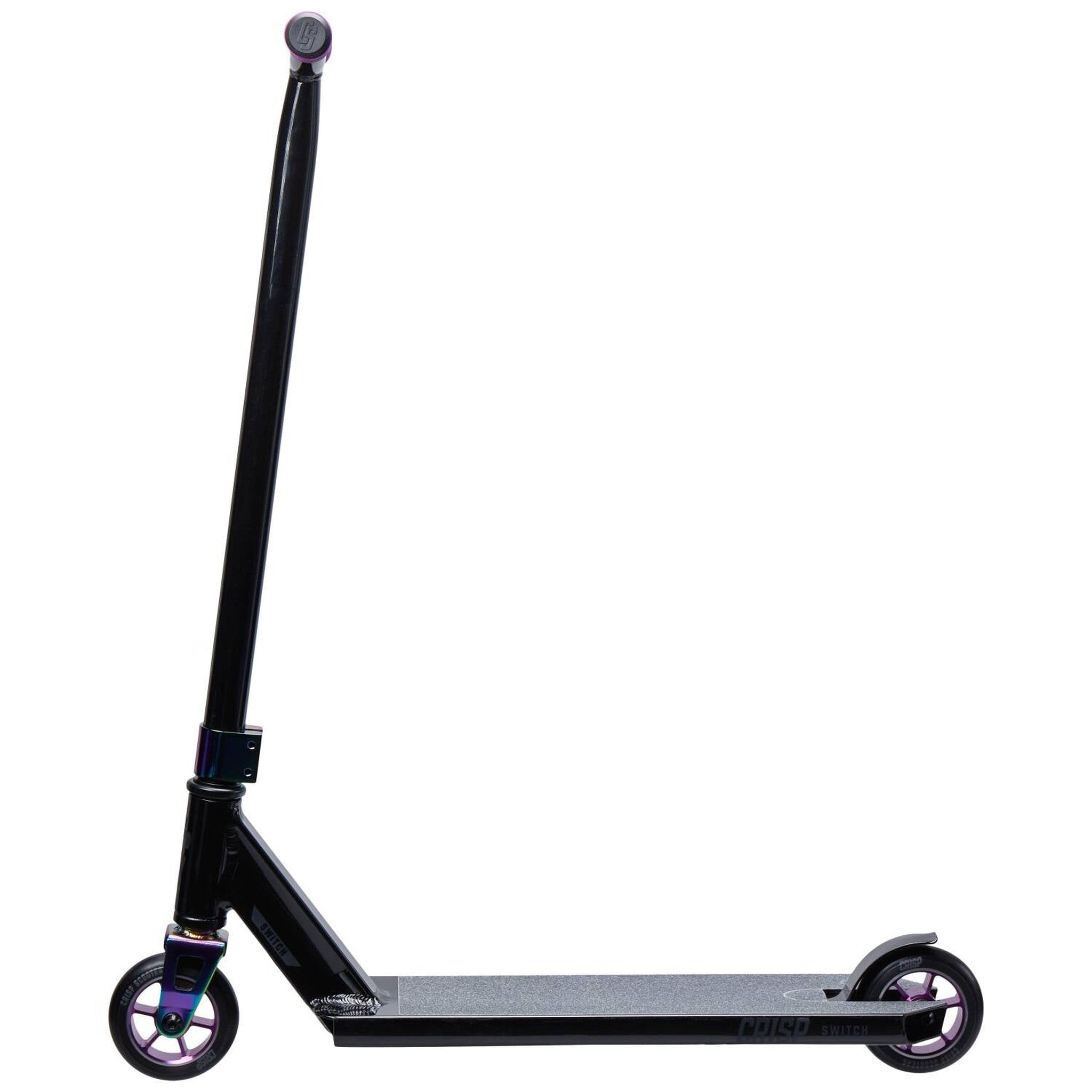 Crisp Switch 2020 Komplett Stunt Scooter - Black/Purple-ScootWorld.de