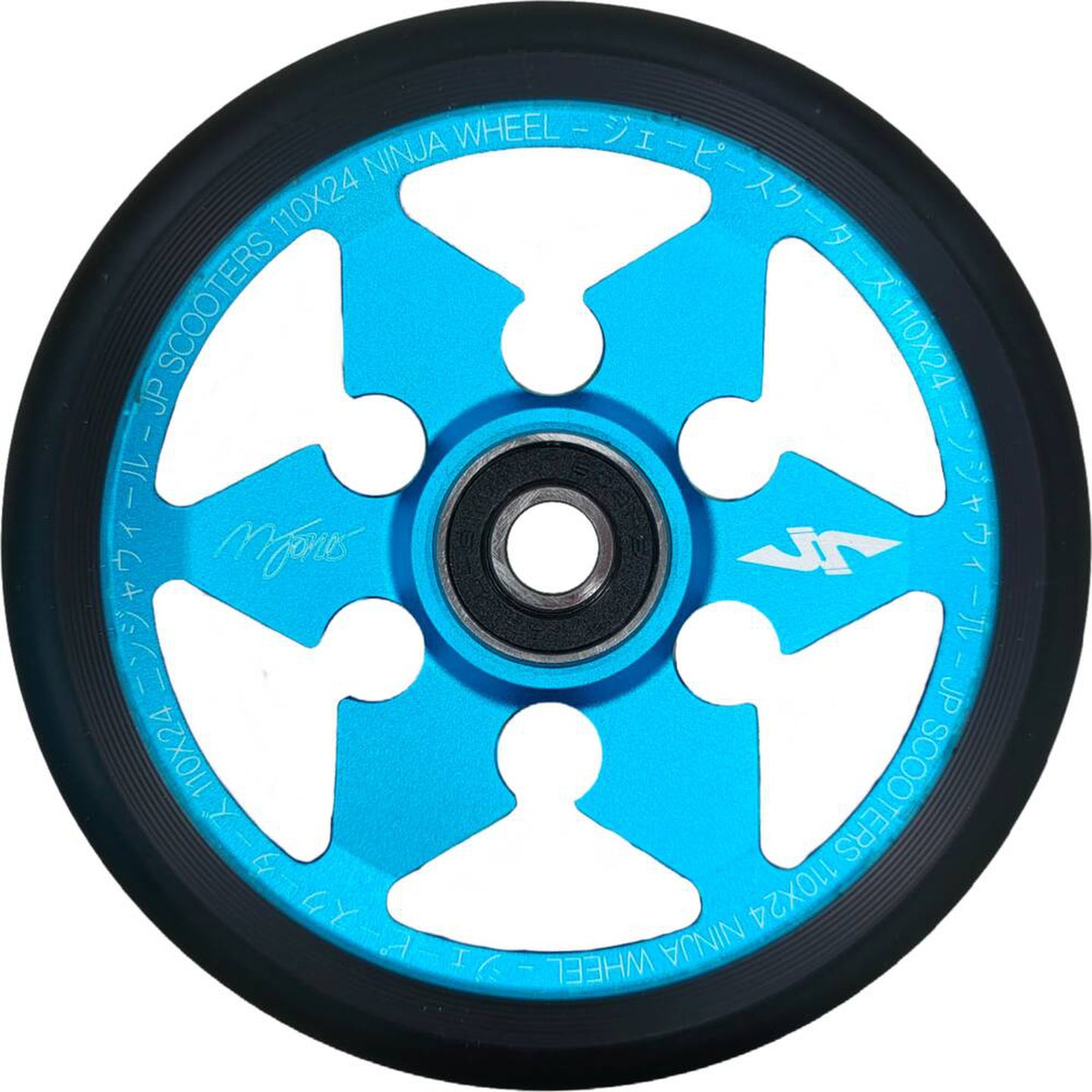 JP Ninja 6-Spoke Stunt Scooter Rolle - Morgan Jones-ScootWorld.de