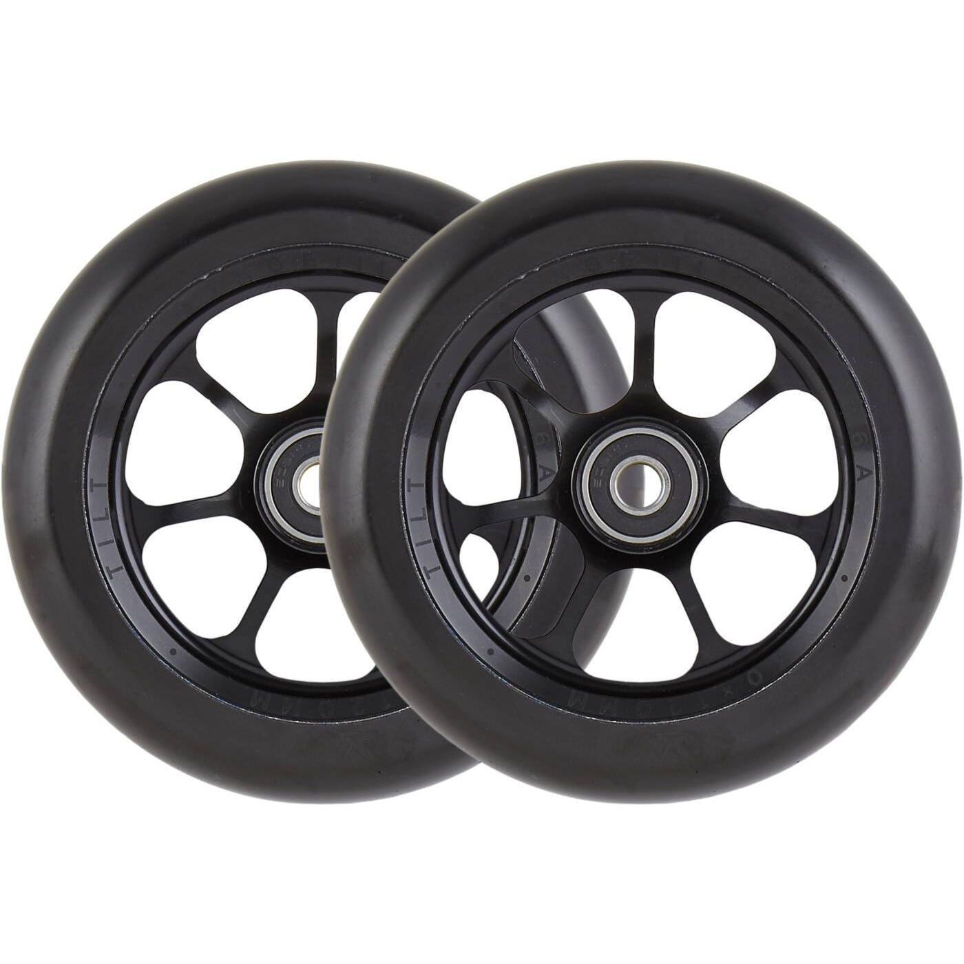 Tilt Durare Spoked Stunt Scooter Rolle 2-Pack - Black-ScootWorld.de