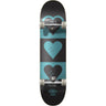 Heart Supply Quadron Logo Skateboard - Türkis