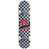 RAD Checkers Komplet Skateboard - Checkers Black-ScootWorld.de