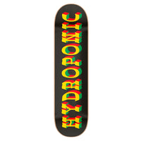 Hydroponic West Skateboard Deck - Black-rasta-ScootWorld.de