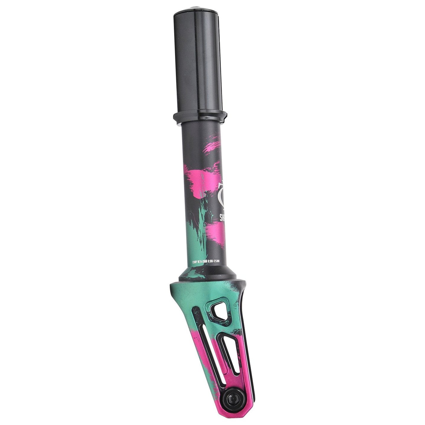 Oath Shadow IHC Stunt Scooter Fork - Green/Pink-ScootWorld.de