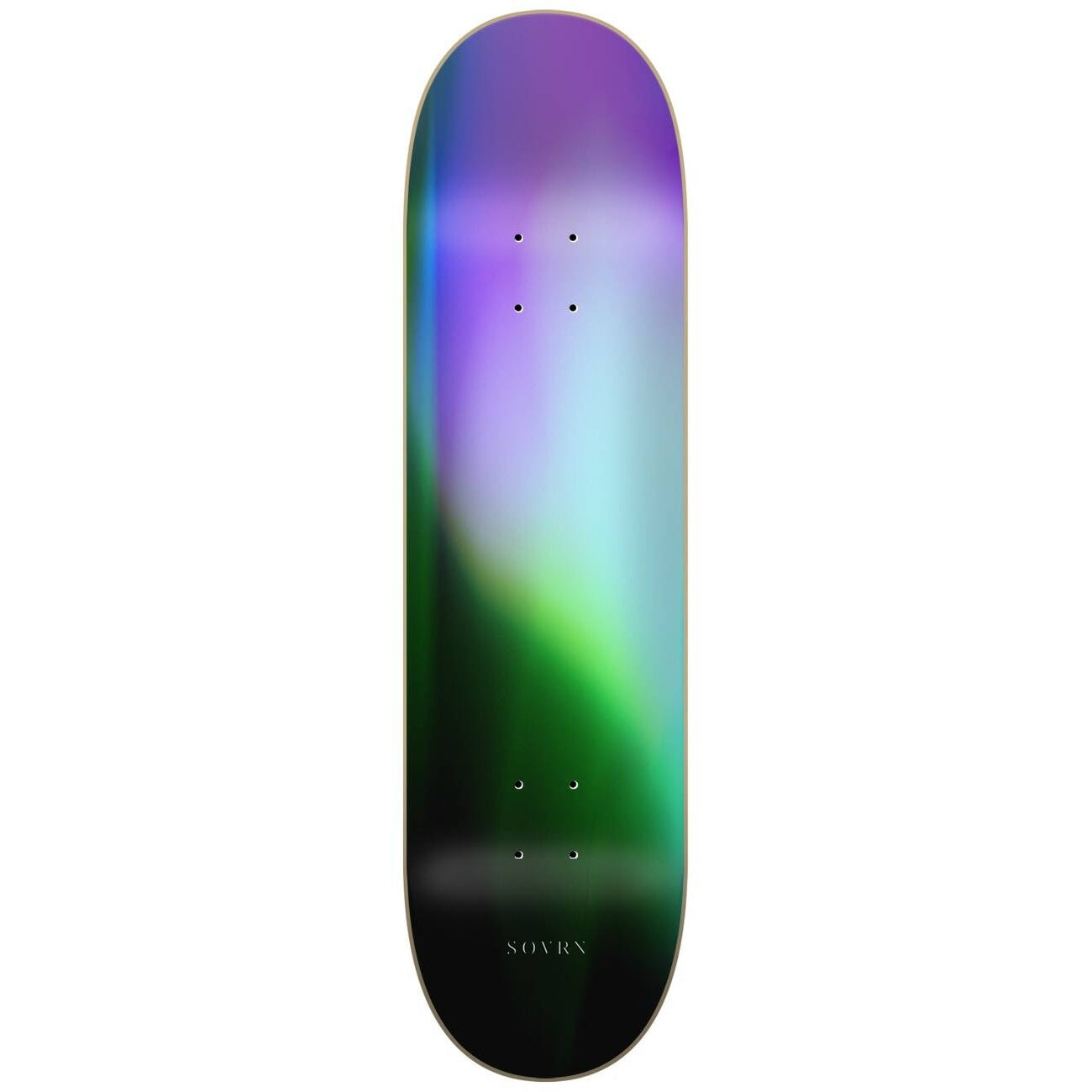 Sovrn Fjord Skateboard Deck - Black-ScootWorld.de