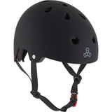 Triple Eight Dual Certified MiPS Skatehelm - Black Matte-ScootWorld.de