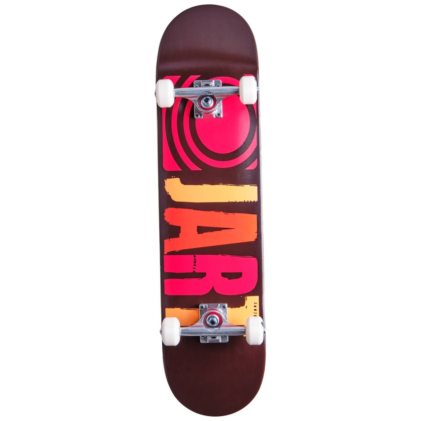 Jart Classic Komplet Skateboard - Brown/Orange/Red-ScootWorld.de