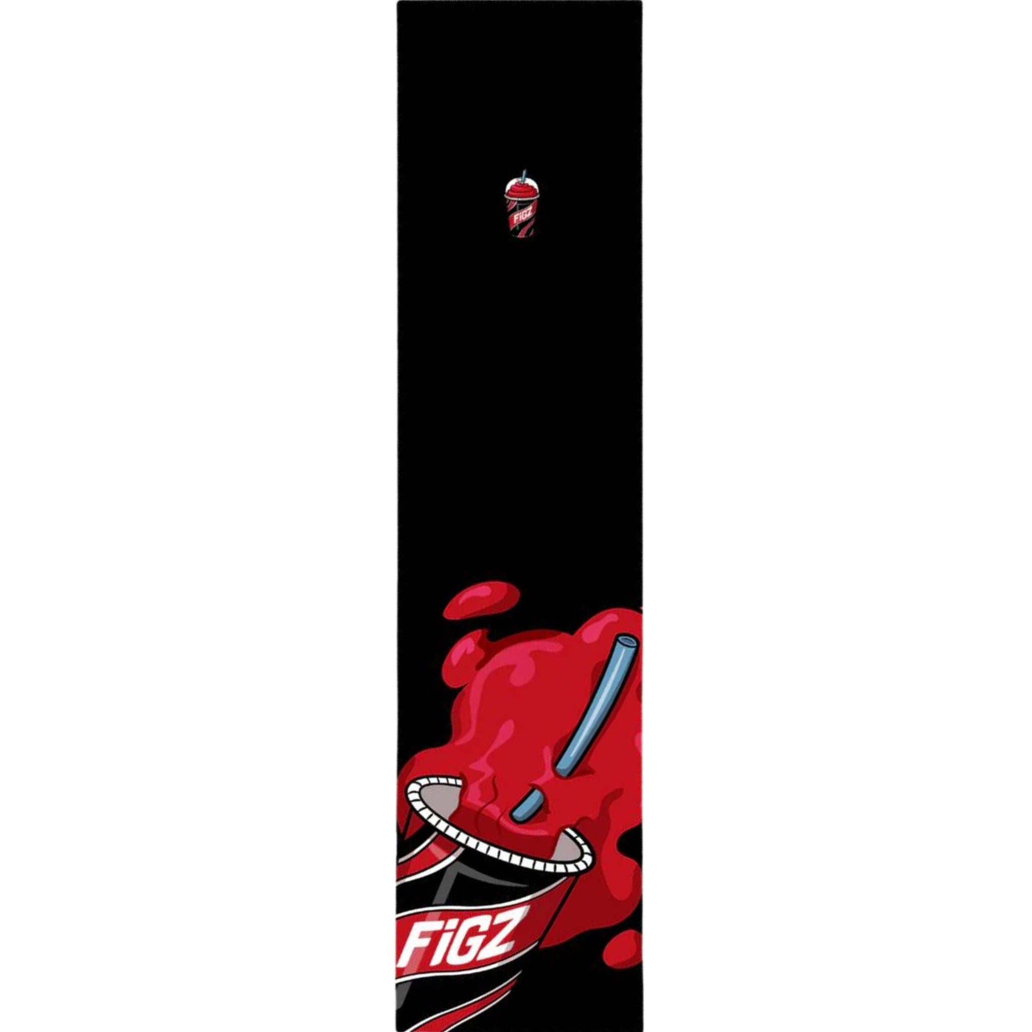 Figz XL Stunt Scooter Griptape - Black/Red Slurpee-ScootWorld.de