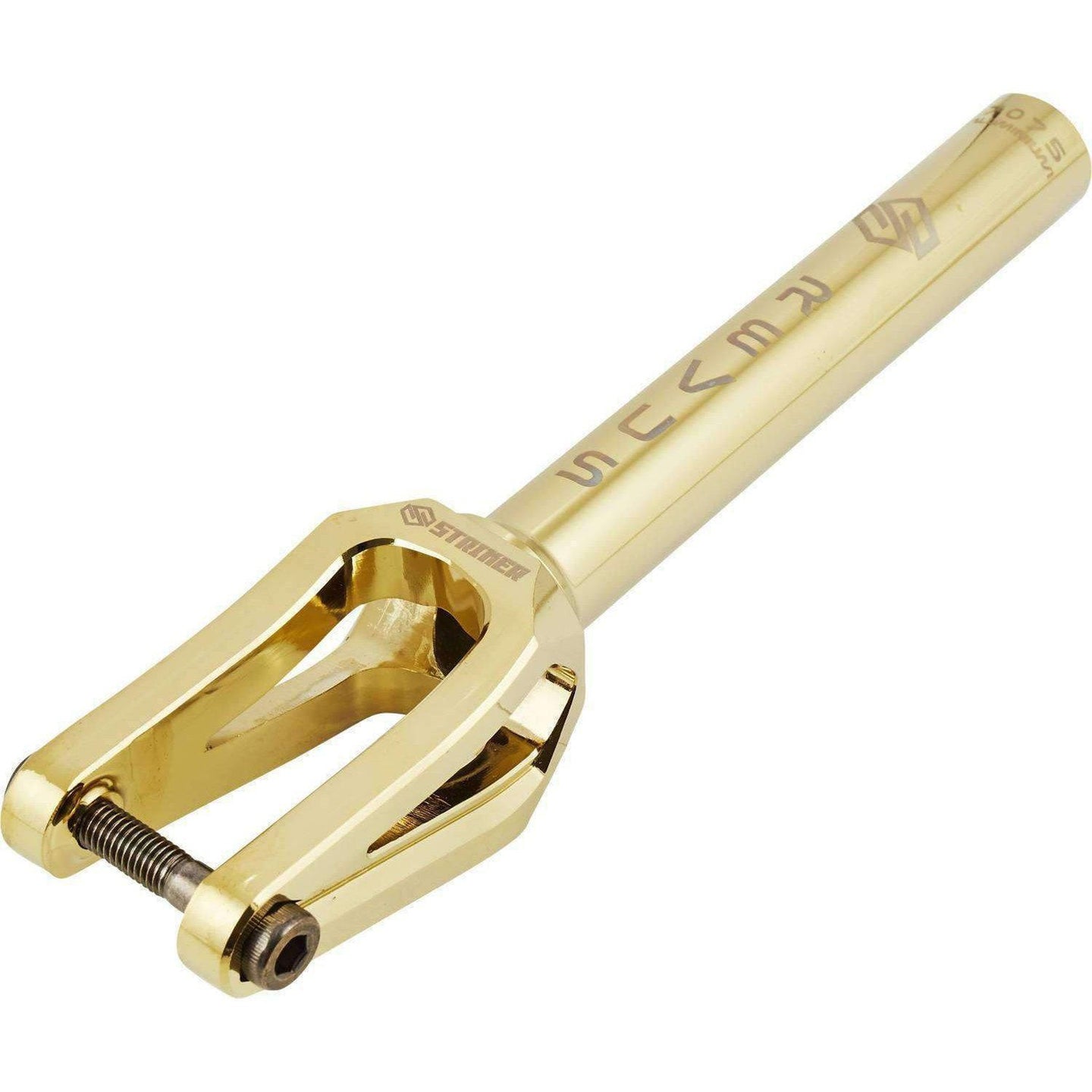 Striker REVUS IHC Stunt Scooter Fork - Gold Chrome-ScootWorld.de