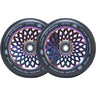 Root Lotus Stunt Scooter Rollen 2-Pack - Regenbogen/Schwarz