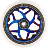 Striker Essence V3 White PU 110mm Stunt Scooter Rolle - Blau Chrome