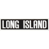 Long Island Klistermærke - Sort-ScootWorld.de