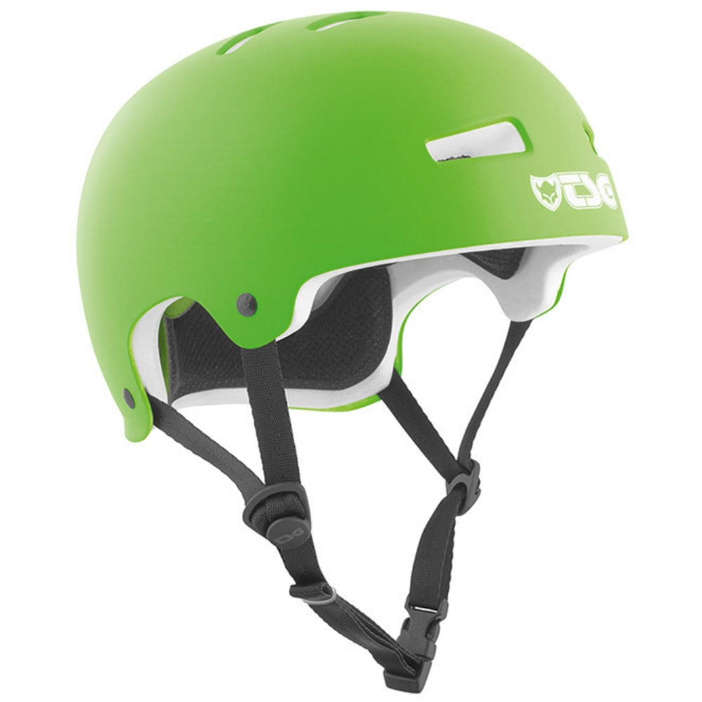 TSG Evolution Skatehelm - Satin Lime Green-ScootWorld.de