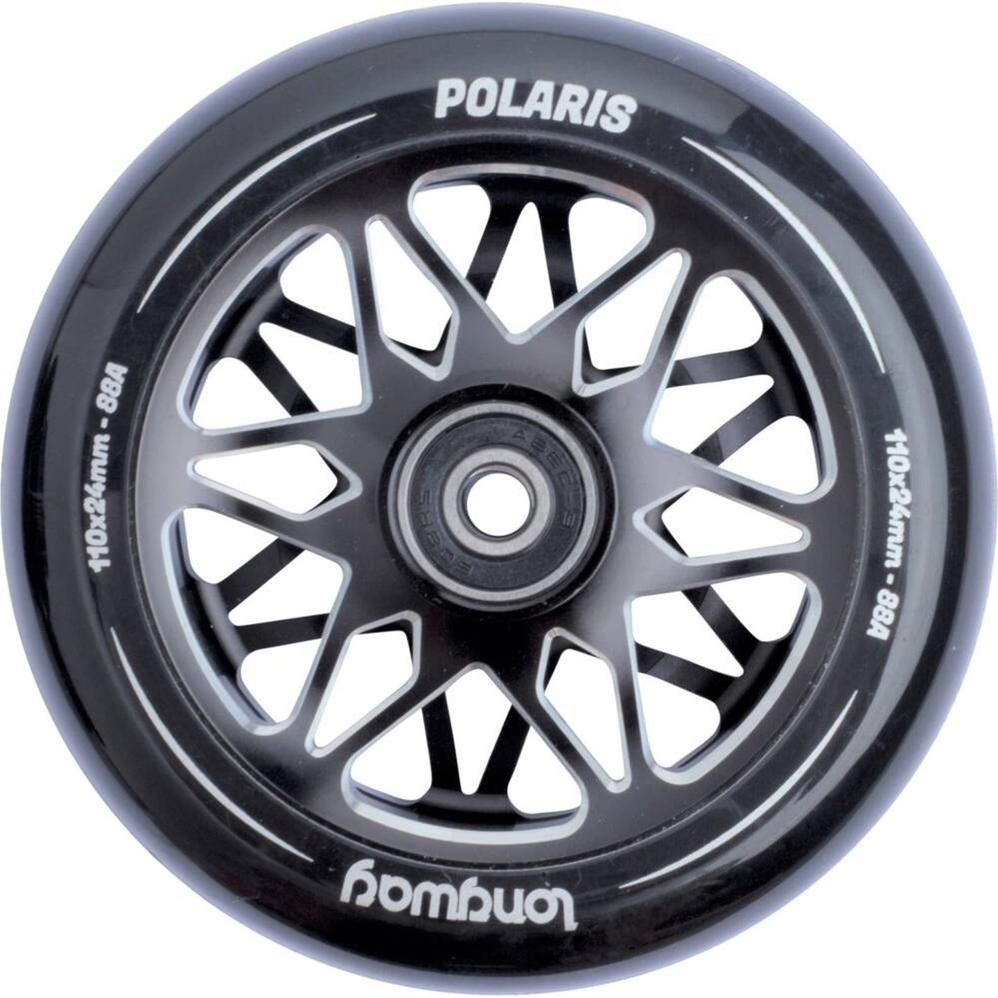 Longway Polaris Stunt Scooter Rolle - Schwarz-ScootWorld.de