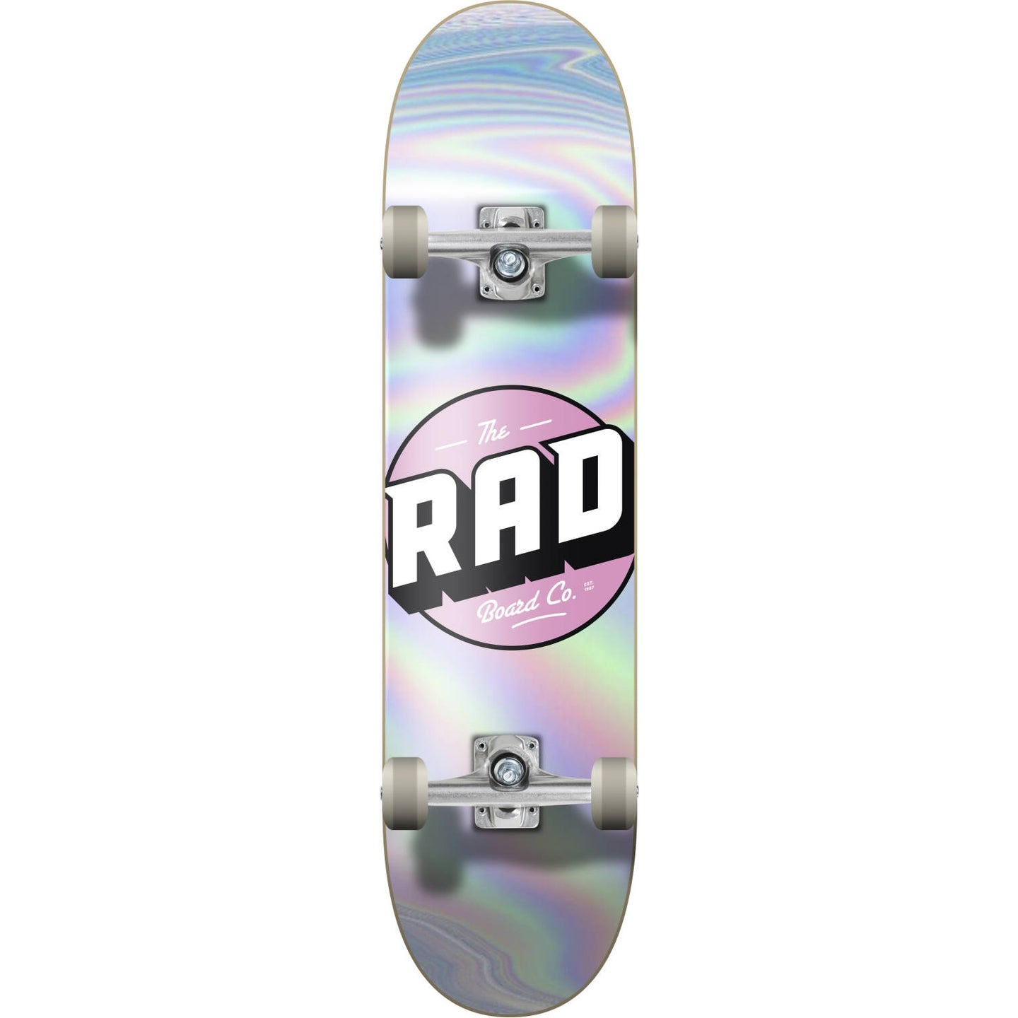 RAD Logo Progressive Skateboard - Holographic-ScootWorld.de