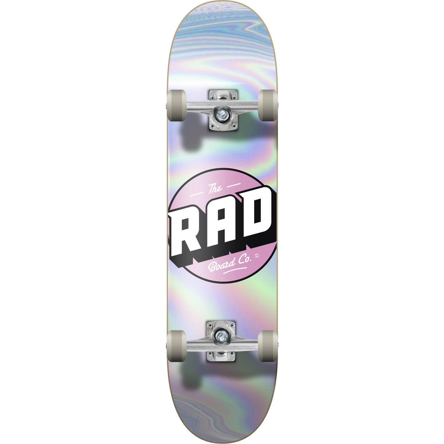 RAD Logo Progressive Skateboard - Holographic-ScootWorld.de