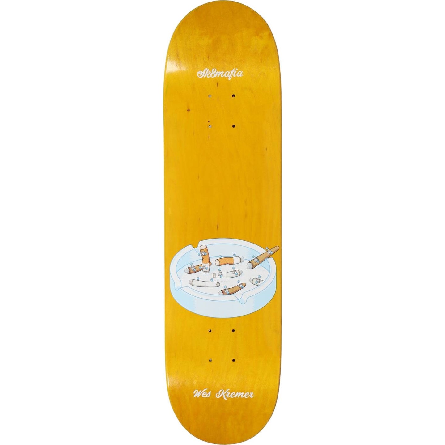 Sk8mafia Wes Kremer Pro Skateboard Deck - Yellow-ScootWorld.de