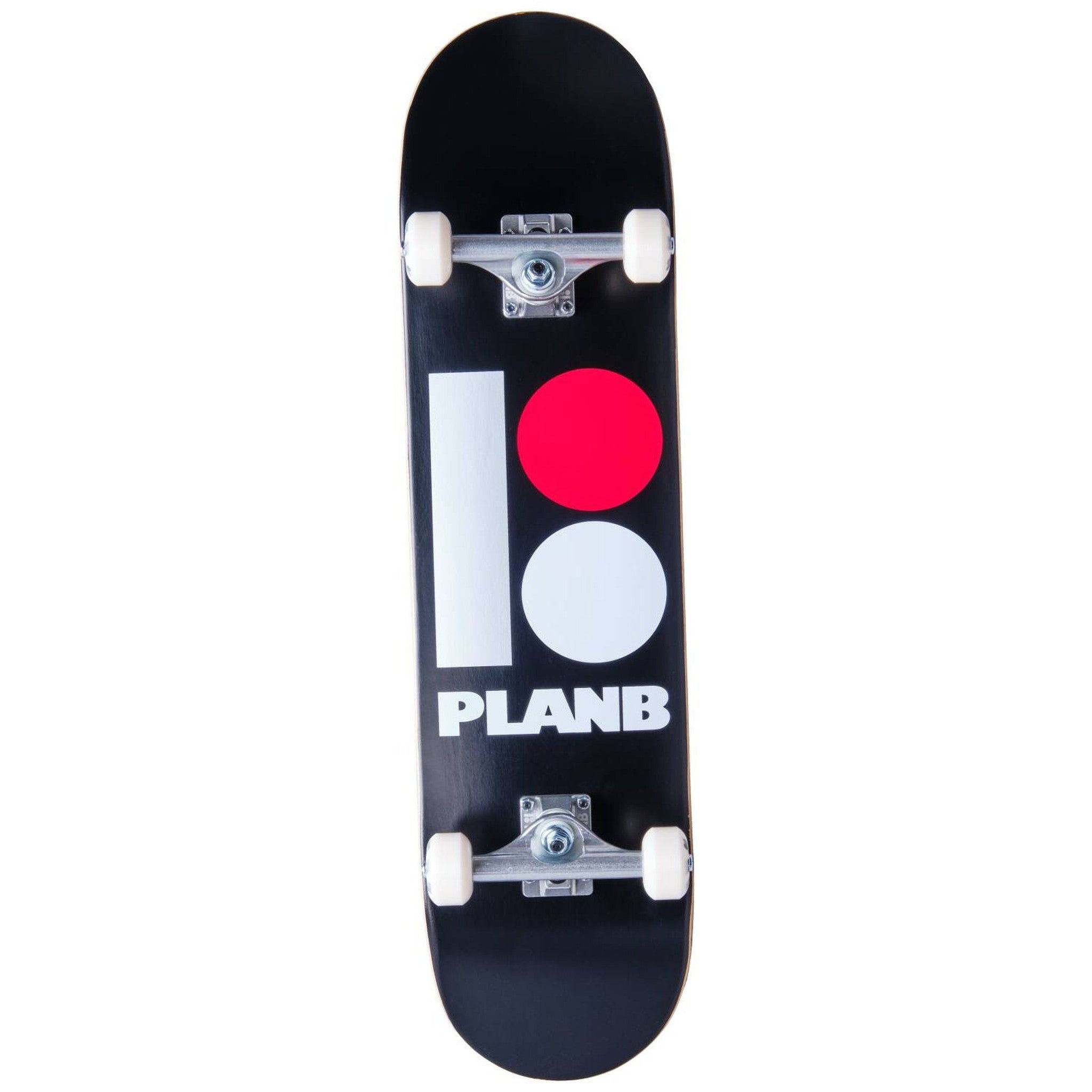 Plan B Team Komplett-Skateboard - Black/Red/Grey-ScootWorld.de