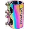 Longway Quattro SCS Stunt Scooter Clamp - Regenbogen