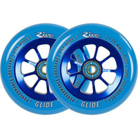 River Glide Sapphire Stunt Scooter Rollen 2-Pack - Blue-ScootWorld.de