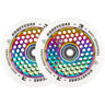 Root Honeycore Weiß 110mm Stunt Scooter Rollen 2-pack - Regenbogen