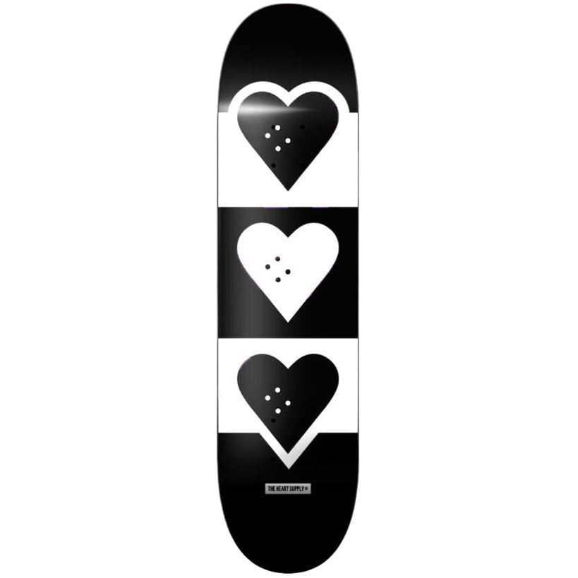 Heart Supply Squadron Skateboard Deck - Black-ScootWorld.de