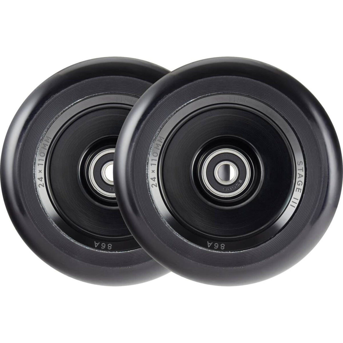 Tilt Durare Fullcore Stunt Scooter Rolle 2-Pack - Black-ScootWorld.de