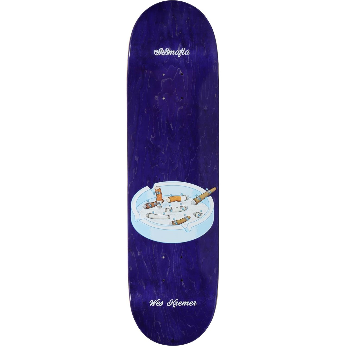 Sk8mafia Wes Kremer Pro Skateboard Deck - Purple-ScootWorld.de