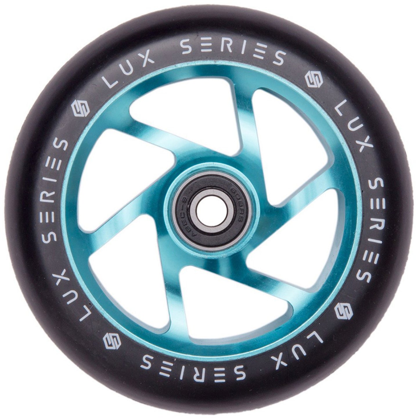 Striker Lux Spoked 100mm Stunt Scooter Rolle - Türkis-ScootWorld.de