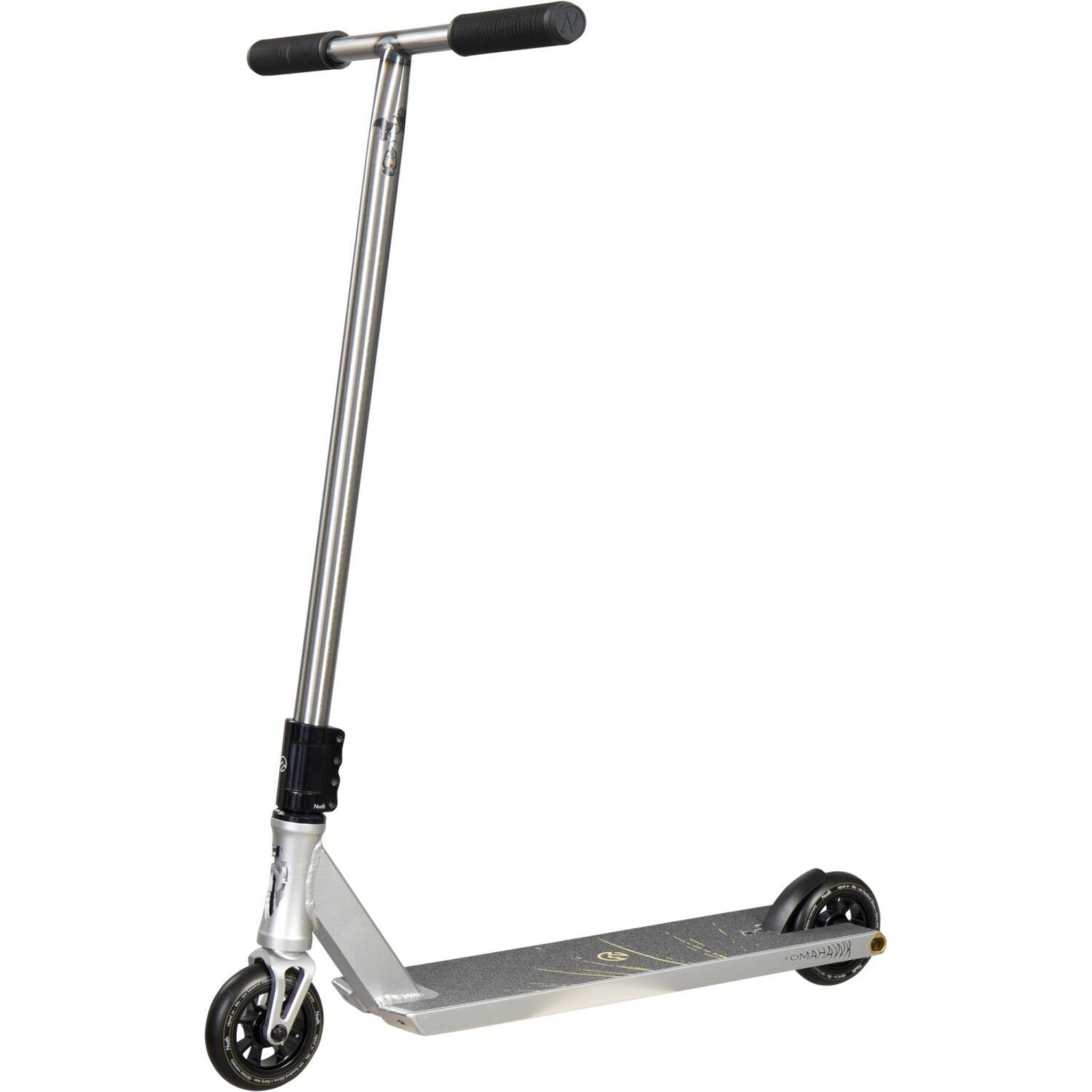 North Tomahawk G1 Stunt Scooter (Silver/Black) - Silver/Black-ScootWorld.de