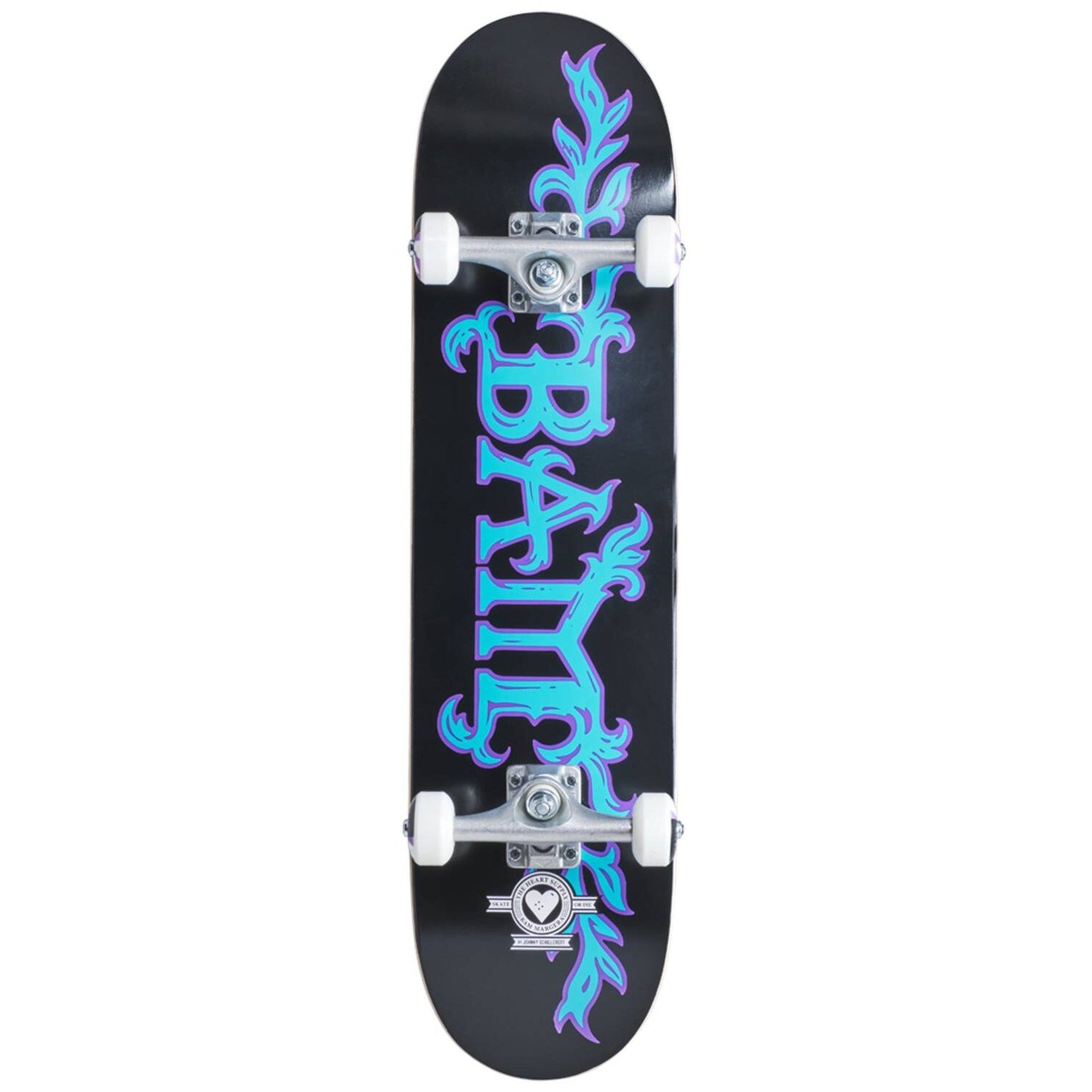 Heart Supply Bam Pro Skateboard Komplettboard - Growth (Blue)-ScootWorld.de