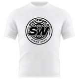 ScootWorld Batch Logo Tshirt - White-ScootWorld.de